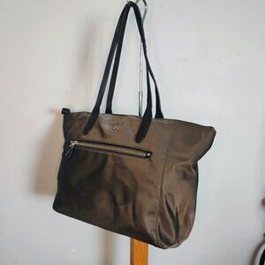Michael Kors Kelsey Top Zip Nylon Large Tote Bag Carry-On Travel Casual Business